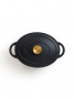 Vinga Monte Cast Iron Oven Black