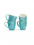 Vinga Porto Mug Set Turquoise