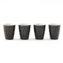 Vinga Arabica Mug Set Black