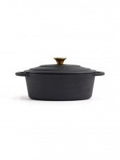 Vinga Monte Cast Iron Oven Black Vinga Monte Cast Iron Oven Black