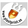 Plastprint Kundvagnsmynt Click 5 SEK | vit