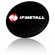 Plastprint Jääkaappimagneetti kova Musta Ø 40 mm Plastprint Jääkaappimagneetti kova Musta Ø 40 mm