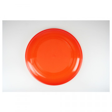 Plastprint Frisbee Läpikuultava Oranssi/1655