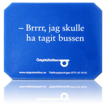 Plastprint Jääraaputin 120x100 Sininen/2945
